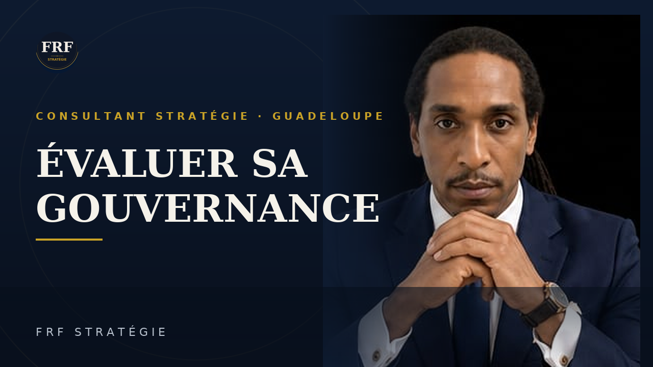 Consultant en stratégie d'entreprise en Guadeloupe : évaluer sa gouvernance — FRF STRATÉGIE