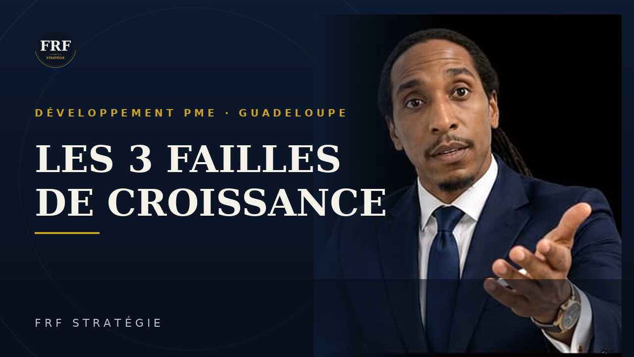 Développement PME Guadeloupe : les trois failles de croissance — FRF STRATÉGIE